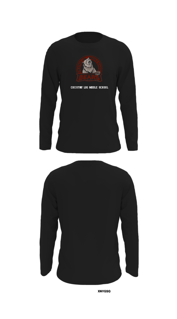 Long Sleeve Performance Shirt, Chestnut Log Middle School, , Teamtime, Team time, sublimation, custom sports apparel, team uniforms, spirit wear, spiritwear, sports uniforms, custom shirts, team store, custom team store, fundraiser sports, apparel fundraiser