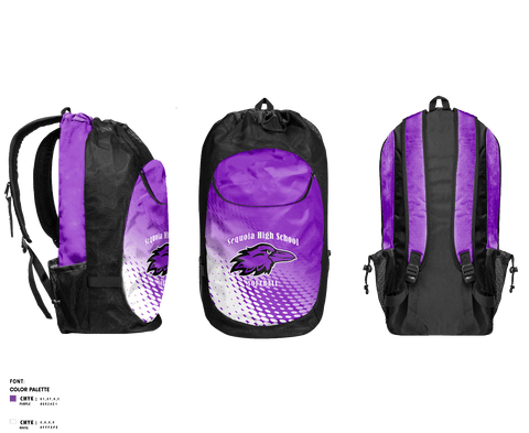Gear Bag, Sequoia High School Softball, Softball, Teamtime, Team time, sublimation, custom sports apparel, team uniforms, spirit wear, spiritwear, sports uniforms, custom shirts, team store, custom team store, fundraiser sports, apparel fundraiser