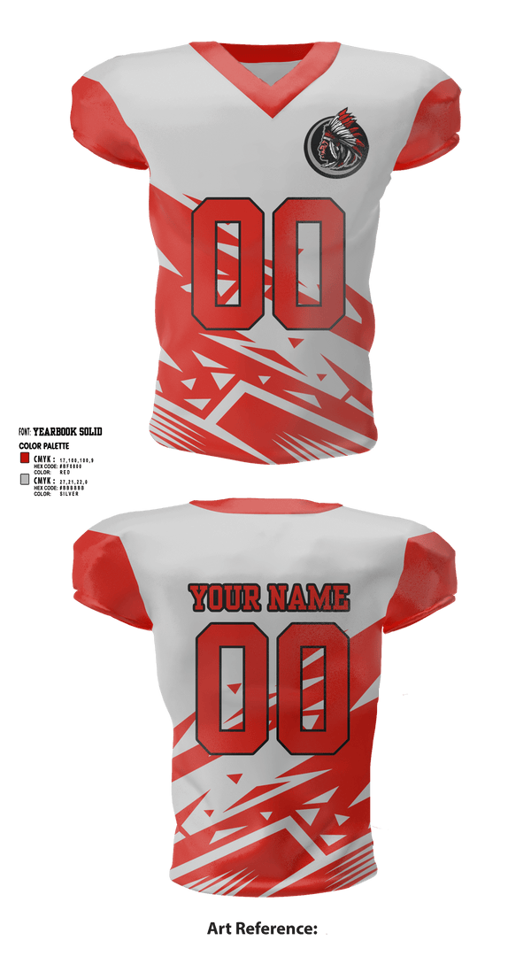 Football Jersey, Bowie Middle School Football, Football, Teamtime, Team time, sublimation, custom sports apparel, team uniforms, spirit wear, spiritwear, sports uniforms, custom shirts, team store, custom team store, fundraiser sports, apparel fundraiser