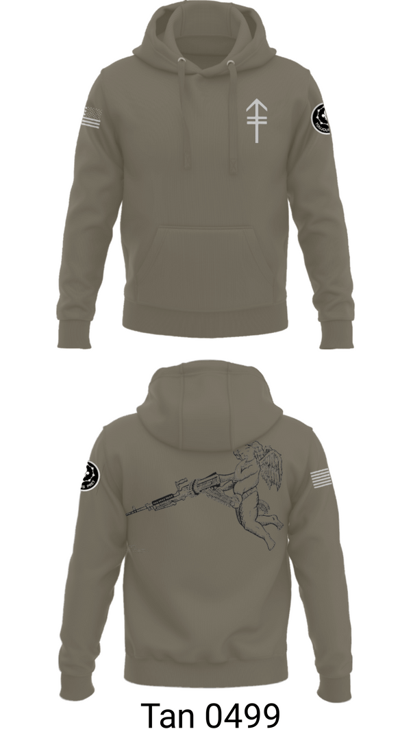 Hoodie, 2/2 3rd PLT Weapon SquadE TRP 3RD PLT WEAPONS SQUAD, Army, Teamtime, Team time, sublimation, custom sports apparel, team uniforms, spirit wear, spiritwear, sports uniforms, custom shirts, team store, custom team store, fundraiser sports, apparel fundraiser