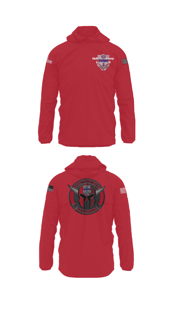 Windbreaker, Golf Company 1-325 AIR, Army, Teamtime, Team time, sublimation, custom sports apparel, team uniforms, spirit wear, spiritwear, sports uniforms, custom shirts, team store, custom team store, fundraiser sports, apparel fundraiser