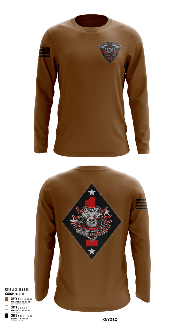Long Sleeve Performance Shirt, 3rd AABN MTU, Marines, Teamtime, Team time, sublimation, custom sports apparel, team uniforms, spirit wear, spiritwear, sports uniforms, custom shirts, team store, custom team store, fundraiser sports, apparel fundraiser
