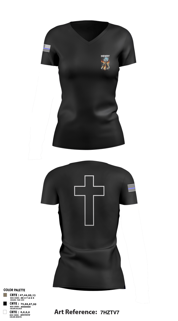 Womens Short Sleeve Vneck Shirt, Henry, Police, Teamtime, Team time, sublimation, custom sports apparel, team uniforms, spirit wear, spiritwear, sports uniforms, custom shirts, team store, custom team store, fundraiser sports, apparel fundraiser