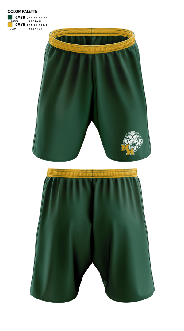 Athletic Shorts With Pockets, North Hunterdon High School, Spirit Store, Teamtime, Team time, sublimation, custom sports apparel, team uniforms, spirit wear, spiritwear, sports uniforms, custom shirts, team store, custom team store, fundraiser sports, apparel fundraiser