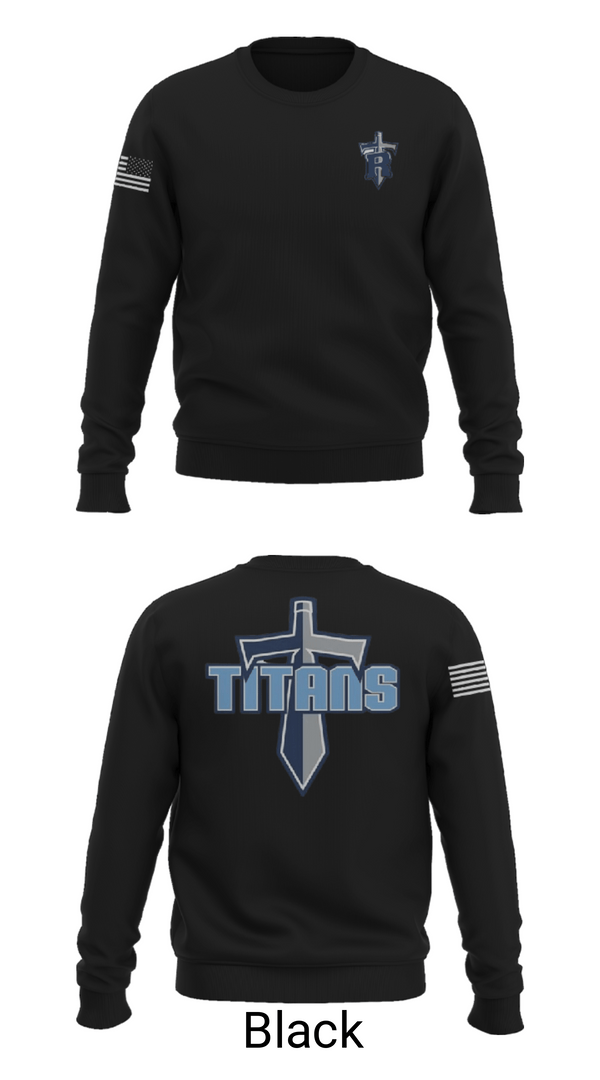 Crew Neck Sweatshirt, Ridgeland High School Baseball, Baseball, Teamtime, Team time, sublimation, custom sports apparel, team uniforms, spirit wear, spiritwear, sports uniforms, custom shirts, team store, custom team store, fundraiser sports, apparel fundraiser