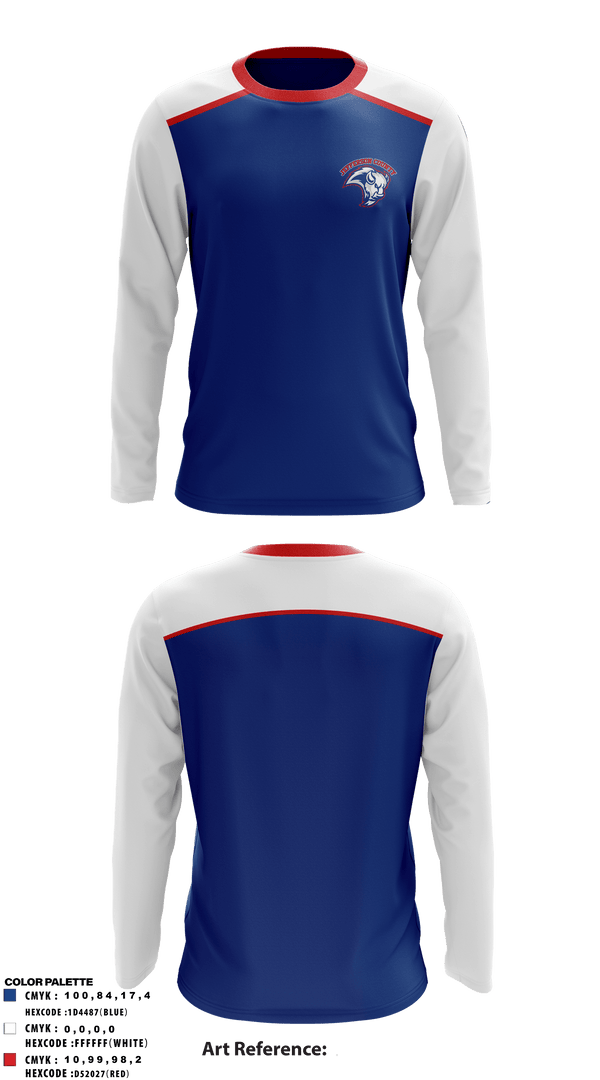 Long Sleeve Performance Polo, Jefferson County Middle School Volleyball, Men's Volleyball, Teamtime, Team time, sublimation, custom sports apparel, team uniforms, spirit wear, spiritwear, sports uniforms, custom shirts, team store, custom team store, fundraiser sports, apparel fundraiser