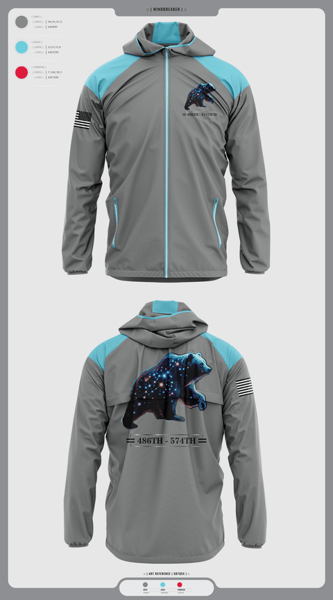 Windbreaker, 486th/574th, , Teamtime, Team time, sublimation, custom sports apparel, team uniforms, spirit wear, spiritwear, sports uniforms, custom shirts, team store, custom team store, fundraiser sports, apparel fundraiser