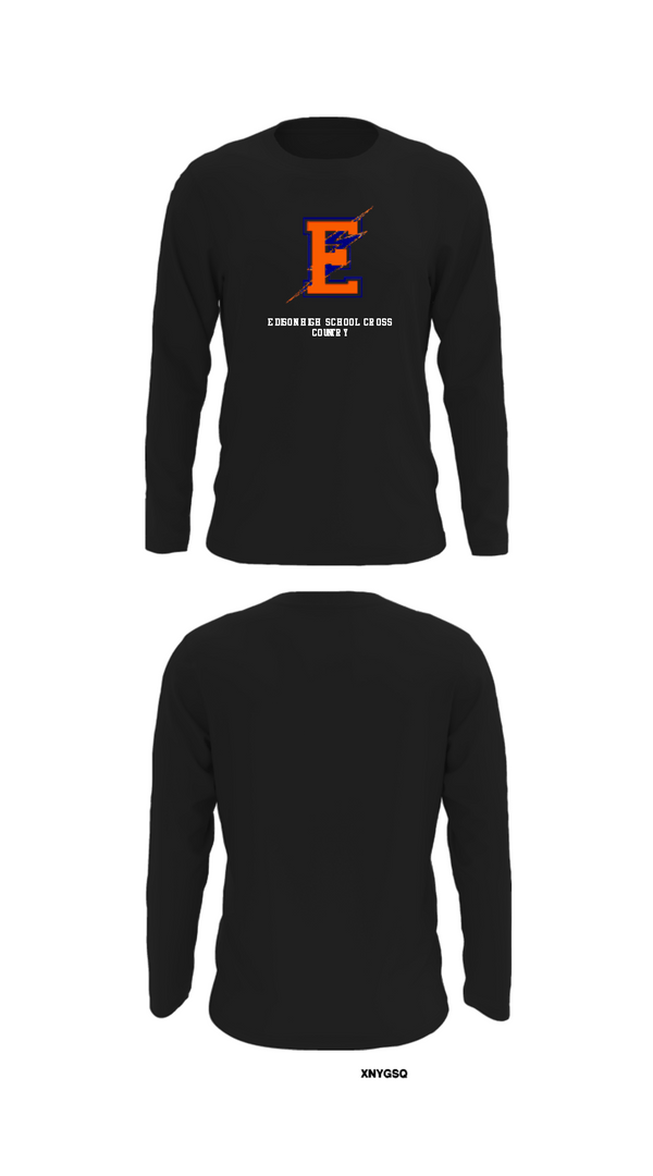 Long Sleeve Performance Shirt, Edison High School Cross Country, Cross Country, Teamtime, Team time, sublimation, custom sports apparel, team uniforms, spirit wear, spiritwear, sports uniforms, custom shirts, team store, custom team store, fundraiser sports, apparel fundraiser