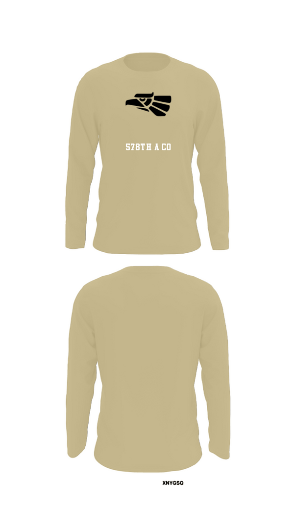 Long Sleeve Performance Shirt, 578th A Co, National Guard, Teamtime, Team time, sublimation, custom sports apparel, team uniforms, spirit wear, spiritwear, sports uniforms, custom shirts, team store, custom team store, fundraiser sports, apparel fundraiser