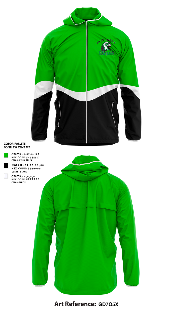 Windbreaker, Invermay School, Spirit Store, Teamtime, Team time, sublimation, custom sports apparel, team uniforms, spirit wear, spiritwear, sports uniforms, custom shirts, team store, custom team store, fundraiser sports, apparel fundraiser