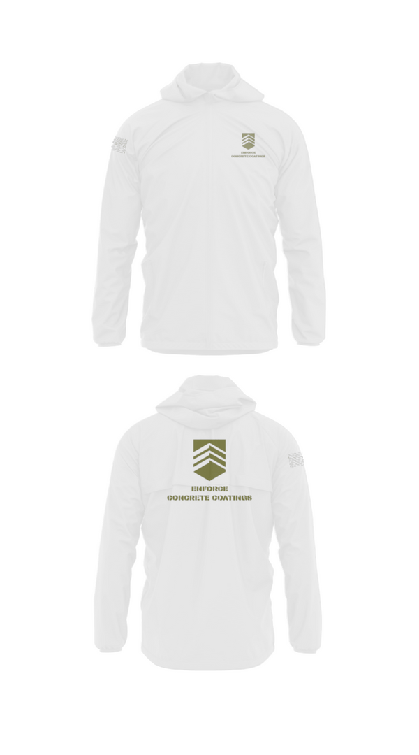 Windbreaker, ENFORCE CONCRETE COATINGS, , Teamtime, Team time, sublimation, custom sports apparel, team uniforms, spirit wear, spiritwear, sports uniforms, custom shirts, team store, custom team store, fundraiser sports, apparel fundraiser
