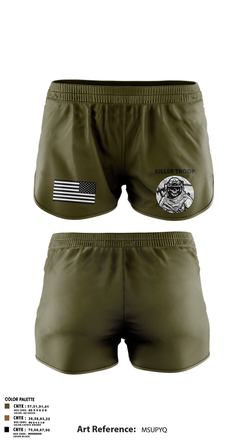 Ranger Panties, Killer Troop, Army, Teamtime, Team time, sublimation, custom sports apparel, team uniforms, spirit wear, spiritwear, sports uniforms, custom shirts, team store, custom team store, fundraiser sports, apparel fundraiser