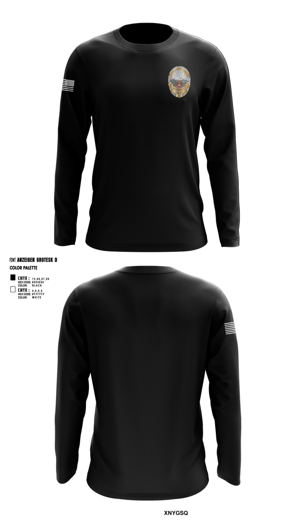 Long Sleeve Performance Shirt, Monument Police Department, Police, Teamtime, Team time, sublimation, custom sports apparel, team uniforms, spirit wear, spiritwear, sports uniforms, custom shirts, team store, custom team store, fundraiser sports, apparel fundraiser