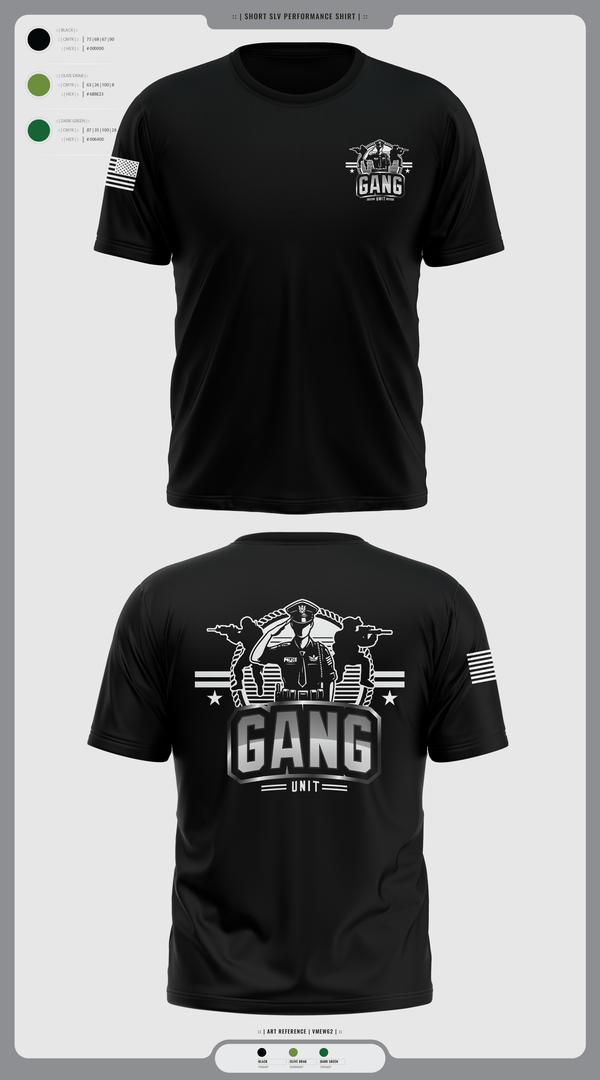 Old School Cotton Feel Shirt, Gang Unit, Police, Teamtime, Team time, sublimation, custom sports apparel, team uniforms, spirit wear, spiritwear, sports uniforms, custom shirts, team store, custom team store, fundraiser sports, apparel fundraiser
