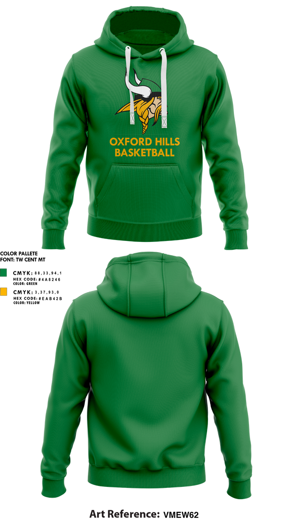 Hoodie, Oxford Hills Comprehensive High School Basketball, Men's Basketball, Teamtime, Team time, sublimation, custom sports apparel, team uniforms, spirit wear, spiritwear, sports uniforms, custom shirts, team store, custom team store, fundraiser sports, apparel fundraiser