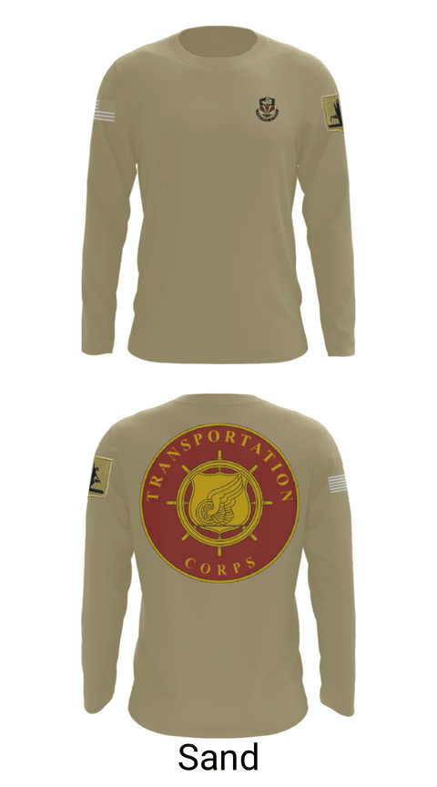 Long Sleeve Performance Shirt, 189th Transportation Company, , Teamtime, Team time, sublimation, custom sports apparel, team uniforms, spirit wear, spiritwear, sports uniforms, custom shirts, team store, custom team store, fundraiser sports, apparel fundraiser