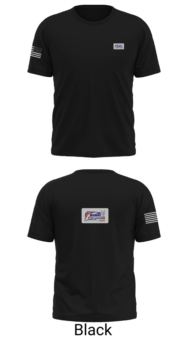 Old School Cotton Feel Shirt, Jacquez Drywall llc, , Teamtime, Team time, sublimation, custom sports apparel, team uniforms, spirit wear, spiritwear, sports uniforms, custom shirts, team store, custom team store, fundraiser sports, apparel fundraiser