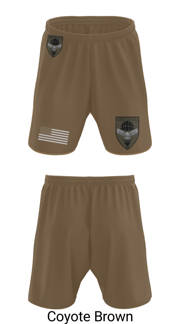 Athletic Shorts With Pockets, 8.FschJgRgt 26, Army, Teamtime, Team time, sublimation, custom sports apparel, team uniforms, spirit wear, spiritwear, sports uniforms, custom shirts, team store, custom team store, fundraiser sports, apparel fundraiser