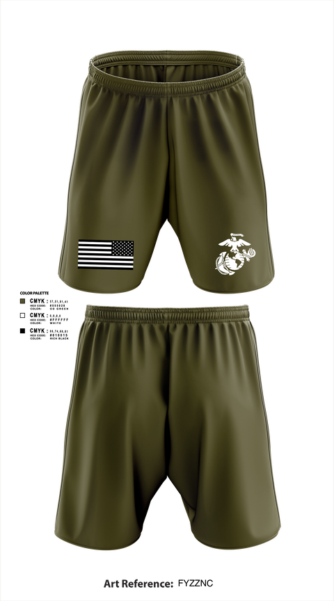 Athletic Shorts With Pockets, Service Co, Marines, Teamtime, Team time, sublimation, custom sports apparel, team uniforms, spirit wear, spiritwear, sports uniforms, custom shirts, team store, custom team store, fundraiser sports, apparel fundraiser
