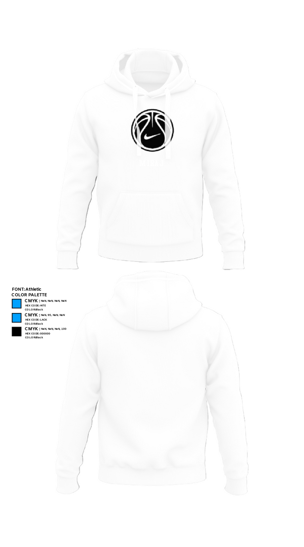 Hoodie, Miraj, Men's Basketball, Teamtime, Team time, sublimation, custom sports apparel, team uniforms, spirit wear, spiritwear, sports uniforms, custom shirts, team store, custom team store, fundraiser sports, apparel fundraiser