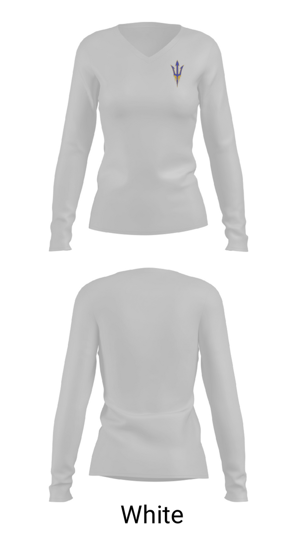 Womens Long Sleeve Vneck Shirt, Villa Grove High School Cheer, Cheer, Teamtime, Team time, sublimation, custom sports apparel, team uniforms, spirit wear, spiritwear, sports uniforms, custom shirts, team store, custom team store, fundraiser sports, apparel fundraiser