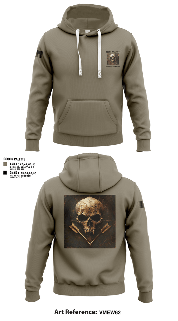 Hoodie, 389th MI BN, Army, Teamtime, Team time, sublimation, custom sports apparel, team uniforms, spirit wear, spiritwear, sports uniforms, custom shirts, team store, custom team store, fundraiser sports, apparel fundraiser