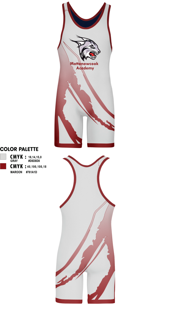 Wrestling Singlet, Mattanawcook Academy Wrestling, Wrestling, Teamtime, Team time, sublimation, custom sports apparel, team uniforms, spirit wear, spiritwear, sports uniforms, custom shirts, team store, custom team store, fundraiser sports, apparel fundraiser