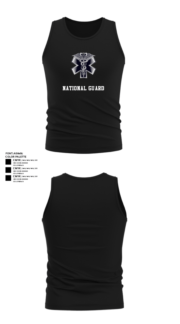 Tank Top, MEDICS, National Guard, Teamtime, Team time, sublimation, custom sports apparel, team uniforms, spirit wear, spiritwear, sports uniforms, custom shirts, team store, custom team store, fundraiser sports, apparel fundraiser