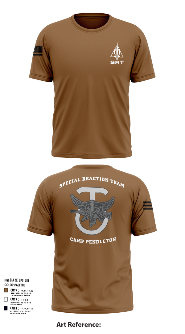 Short Sleeve Performance Shirt, Special Reaction Team, Marines, Teamtime, Team time, sublimation, custom sports apparel, team uniforms, spirit wear, spiritwear, sports uniforms, custom shirts, team store, custom team store, fundraiser sports, apparel fundraiser