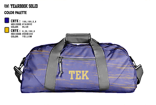 Duffle Bag, Tek, , Teamtime, Team time, sublimation, custom sports apparel, team uniforms, spirit wear, spiritwear, sports uniforms, custom shirts, team store, custom team store, fundraiser sports, apparel fundraiser
