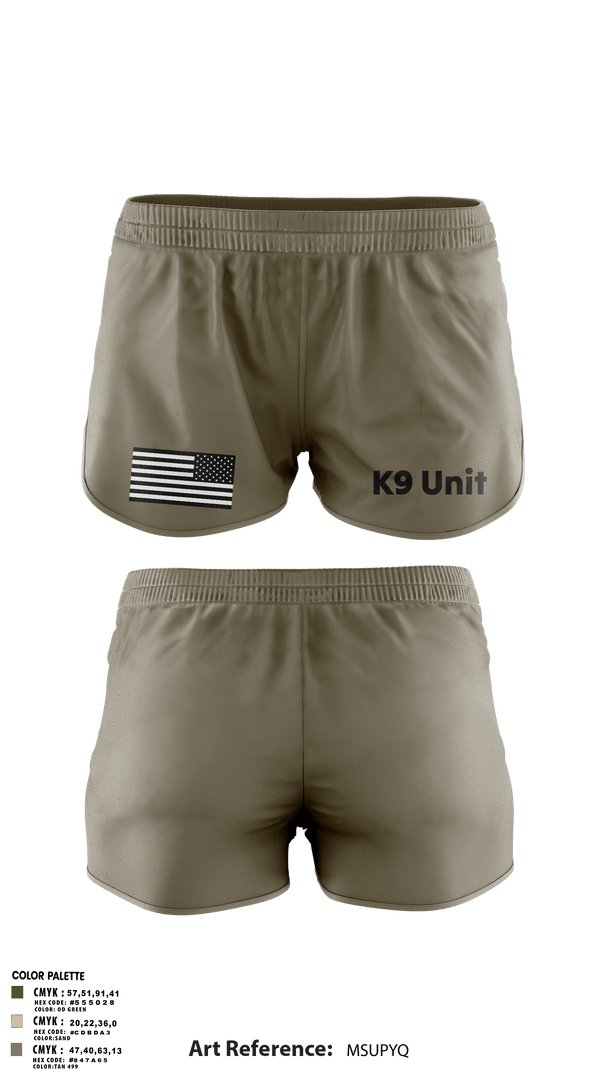 Ranger Panties, K9 Unit, , Teamtime, Team time, sublimation, custom sports apparel, team uniforms, spirit wear, spiritwear, sports uniforms, custom shirts, team store, custom team store, fundraiser sports, apparel fundraiser