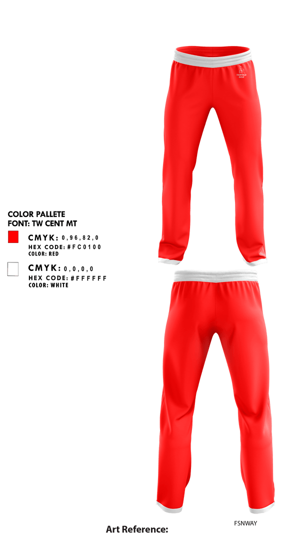 Sweatpants, Fairfield Senior High School Golf, Golf, Teamtime, Team time, sublimation, custom sports apparel, team uniforms, spirit wear, spiritwear, sports uniforms, custom shirts, team store, custom team store, fundraiser sports, apparel fundraiser