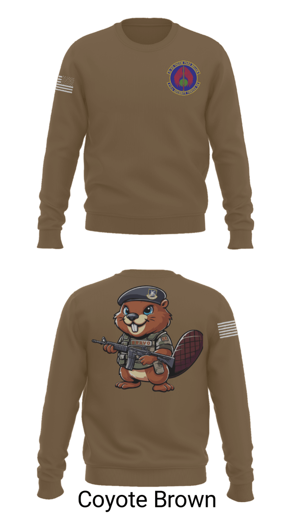 Crew Neck Sweatshirt, 315th SFS, Air Force, Teamtime, Team time, sublimation, custom sports apparel, team uniforms, spirit wear, spiritwear, sports uniforms, custom shirts, team store, custom team store, fundraiser sports, apparel fundraiser
