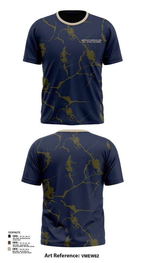 Short Sleeve Performance Shirt, Braves Brazilian Jiu-Jitsu School, Wrestling, Teamtime, Team time, sublimation, custom sports apparel, team uniforms, spirit wear, spiritwear, sports uniforms, custom shirts, team store, custom team store, fundraiser sports, apparel fundraiser
