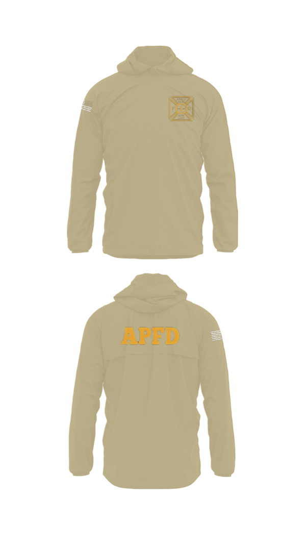 Windbreaker, APSLFD, Fire Department, Teamtime, Team time, sublimation, custom sports apparel, team uniforms, spirit wear, spiritwear, sports uniforms, custom shirts, team store, custom team store, fundraiser sports, apparel fundraiser