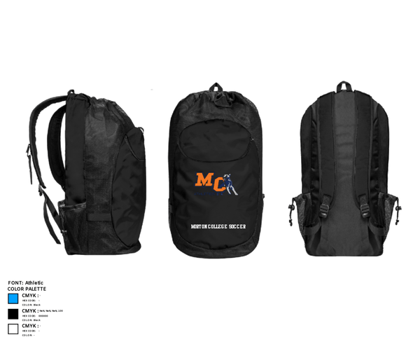Gear Bag, Morton College Soccer, Women's Soccer, Teamtime, Team time, sublimation, custom sports apparel, team uniforms, spirit wear, spiritwear, sports uniforms, custom shirts, team store, custom team store, fundraiser sports, apparel fundraiser