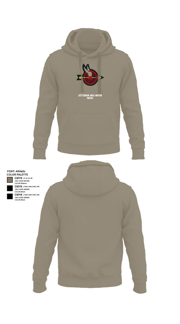 Hoodie, Jefferson Area Motor Squad, Police, Teamtime, Team time, sublimation, custom sports apparel, team uniforms, spirit wear, spiritwear, sports uniforms, custom shirts, team store, custom team store, fundraiser sports, apparel fundraiser