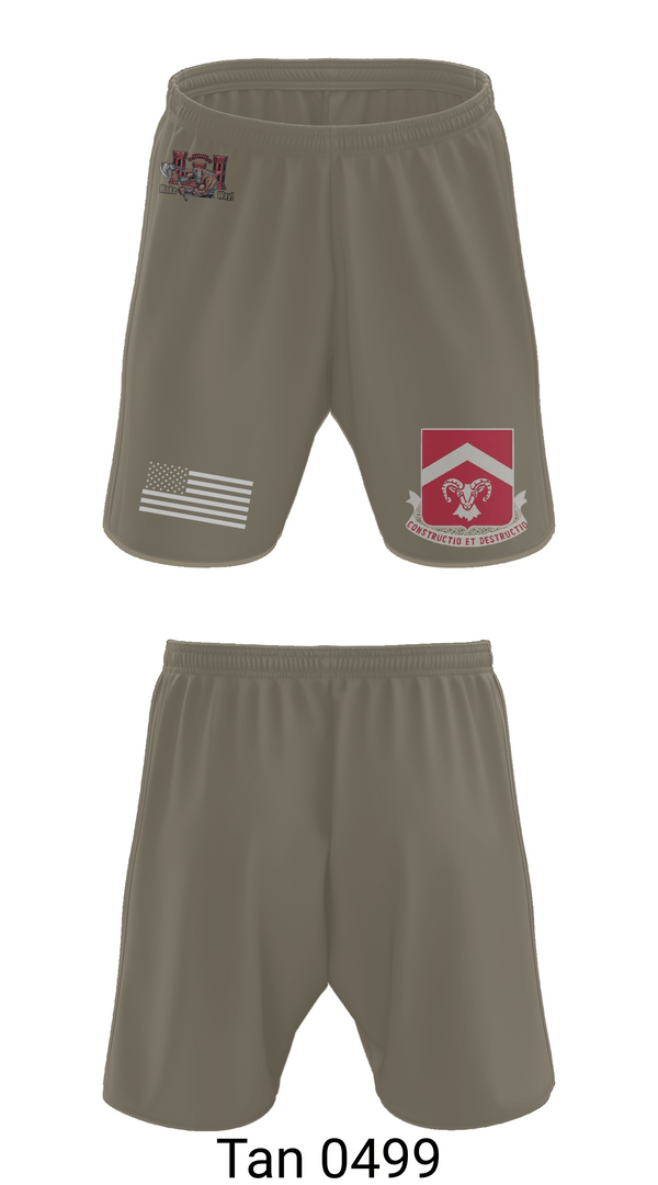 Athletic Shorts With Pockets, 937th CEC-A, 40th BEB, Army, Teamtime, Team time, sublimation, custom sports apparel, team uniforms, spirit wear, spiritwear, sports uniforms, custom shirts, team store, custom team store, fundraiser sports, apparel fundraiser