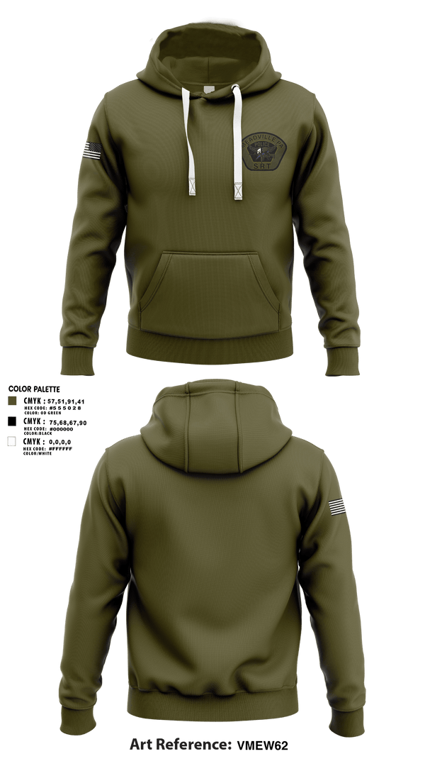 Hoodie, Meadville SRT, Police, Teamtime, Team time, sublimation, custom sports apparel, team uniforms, spirit wear, spiritwear, sports uniforms, custom shirts, team store, custom team store, fundraiser sports, apparel fundraiser