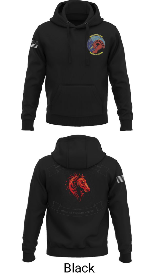 Hoodie, 567 red horse, Air Force, Teamtime, Team time, sublimation, custom sports apparel, team uniforms, spirit wear, spiritwear, sports uniforms, custom shirts, team store, custom team store, fundraiser sports, apparel fundraiser