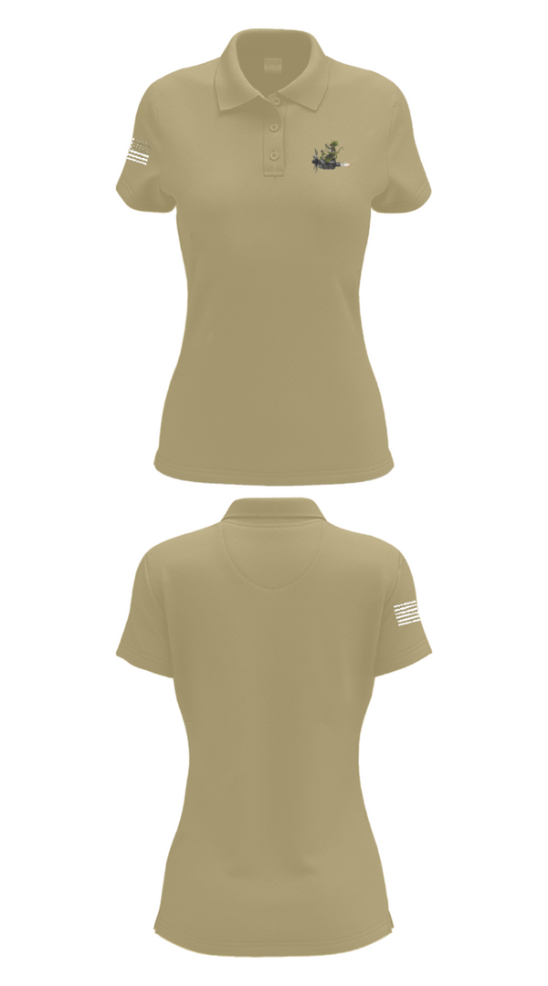 Women's Short Sleeve Performance Polo, 109 Airlift Wing, Air Force, Teamtime, Team time, sublimation, custom sports apparel, team uniforms, spirit wear, spiritwear, sports uniforms, custom shirts, team store, custom team store, fundraiser sports, apparel fundraiser