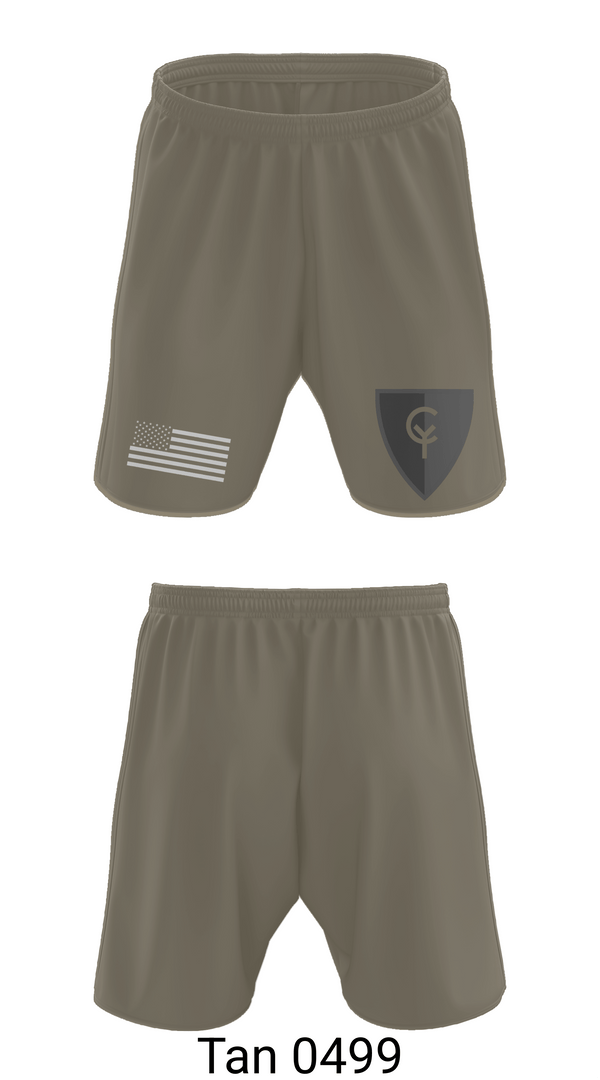 Athletic Shorts With Pockets, 38th Infantry Division, , Teamtime, Team time, sublimation, custom sports apparel, team uniforms, spirit wear, spiritwear, sports uniforms, custom shirts, team store, custom team store, fundraiser sports, apparel fundraiser