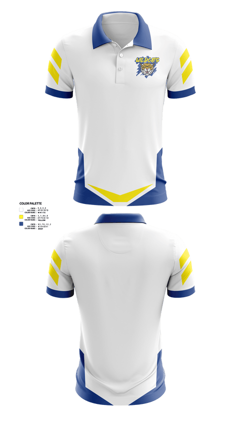 Short Sleeve Performance Polo, Wildcats Volleyball, Women's Volleyball, Teamtime, Team time, sublimation, custom sports apparel, team uniforms, spirit wear, spiritwear, sports uniforms, custom shirts, team store, custom team store, fundraiser sports, apparel fundraiser