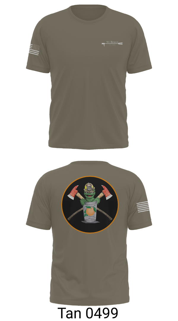 Short Sleeve Performance Shirt, 91 Bravo, Fire Department, Teamtime, Team time, sublimation, custom sports apparel, team uniforms, spirit wear, spiritwear, sports uniforms, custom shirts, team store, custom team store, fundraiser sports, apparel fundraiser