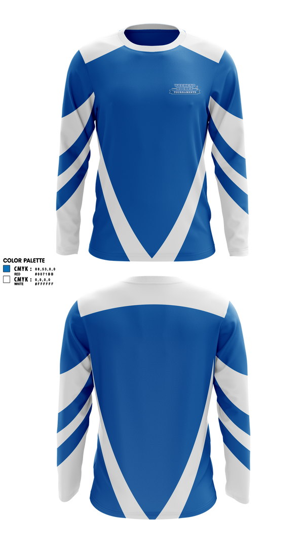 Long Sleeve Performance Shirt, Weekend Hockey Tournaments Inc-club, Ice Hockey, Teamtime, Team time, sublimation, custom sports apparel, team uniforms, spirit wear, spiritwear, sports uniforms, custom shirts, team store, custom team store, fundraiser sports, apparel fundraiser