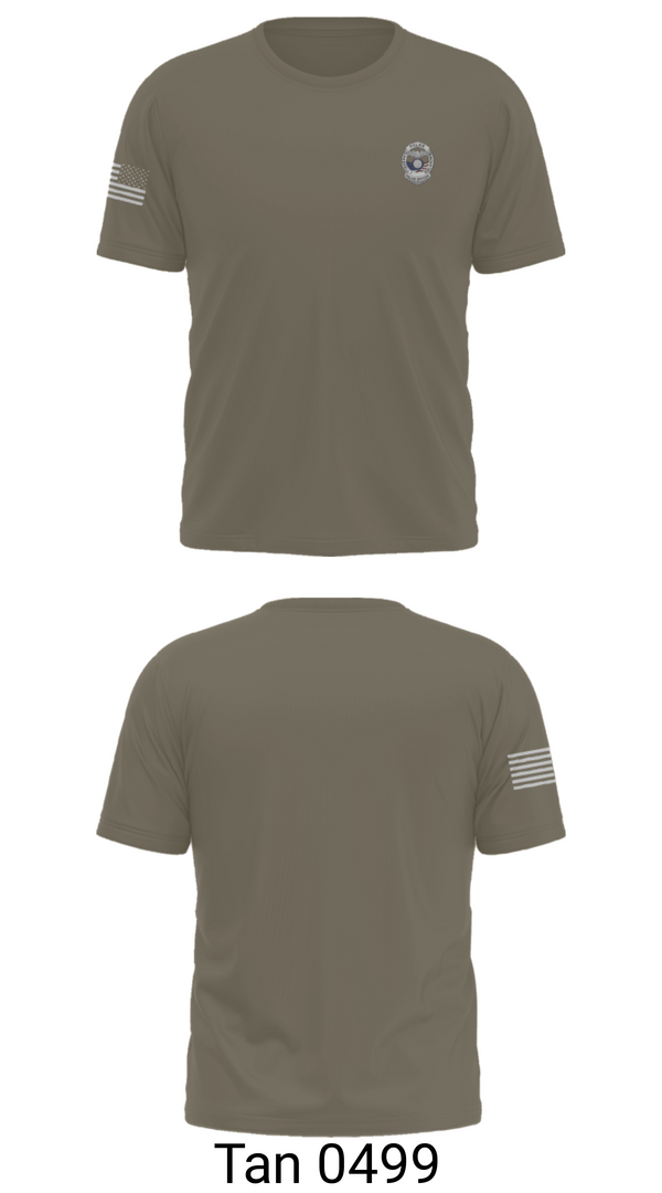 Old School Cotton Feel Shirt, Haskell Police Department, Police, Teamtime, Team time, sublimation, custom sports apparel, team uniforms, spirit wear, spiritwear, sports uniforms, custom shirts, team store, custom team store, fundraiser sports, apparel fundraiser