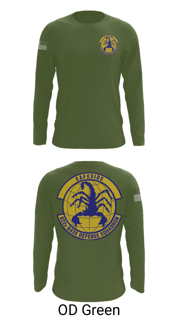 Long Sleeve Performance Shirt, Safeside, Air Force, Teamtime, Team time, sublimation, custom sports apparel, team uniforms, spirit wear, spiritwear, sports uniforms, custom shirts, team store, custom team store, fundraiser sports, apparel fundraiser