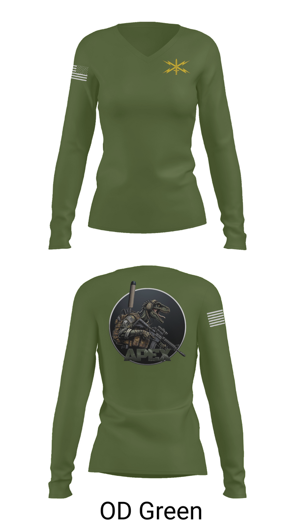 Womens Long Sleeve Vneck Shirt, 11th CYB, , Teamtime, Team time, sublimation, custom sports apparel, team uniforms, spirit wear, spiritwear, sports uniforms, custom shirts, team store, custom team store, fundraiser sports, apparel fundraiser