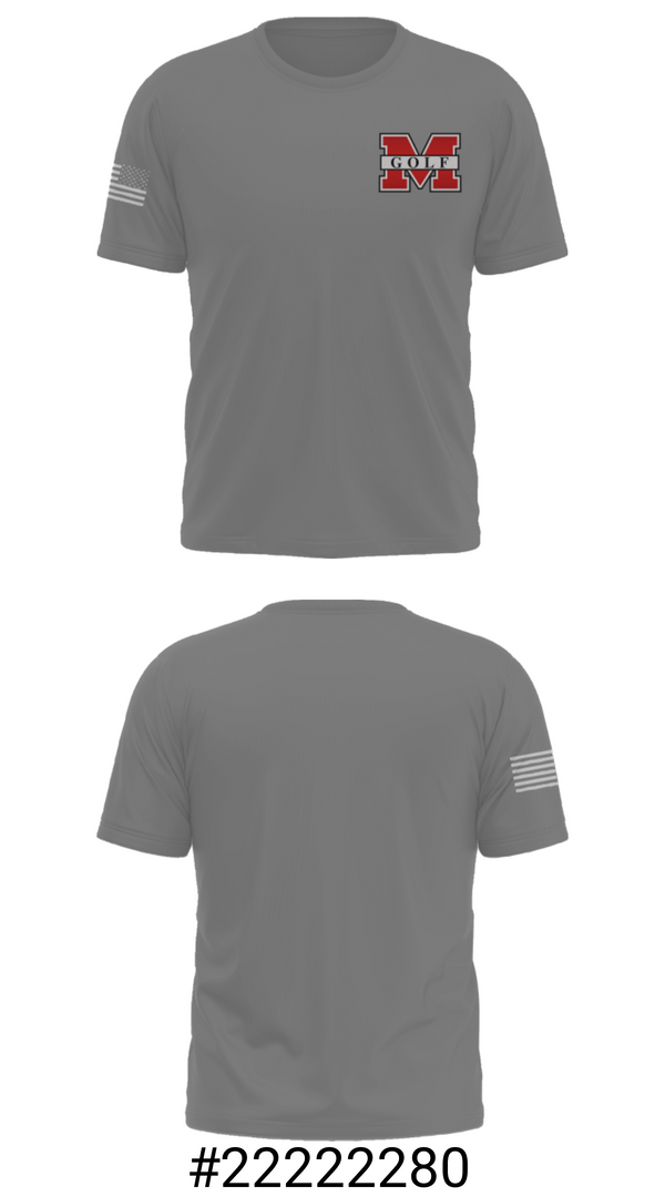 Short Sleeve Performance Shirt, Monroe High School Golf, Golf, Teamtime, Team time, sublimation, custom sports apparel, team uniforms, spirit wear, spiritwear, sports uniforms, custom shirts, team store, custom team store, fundraiser sports, apparel fundraiser