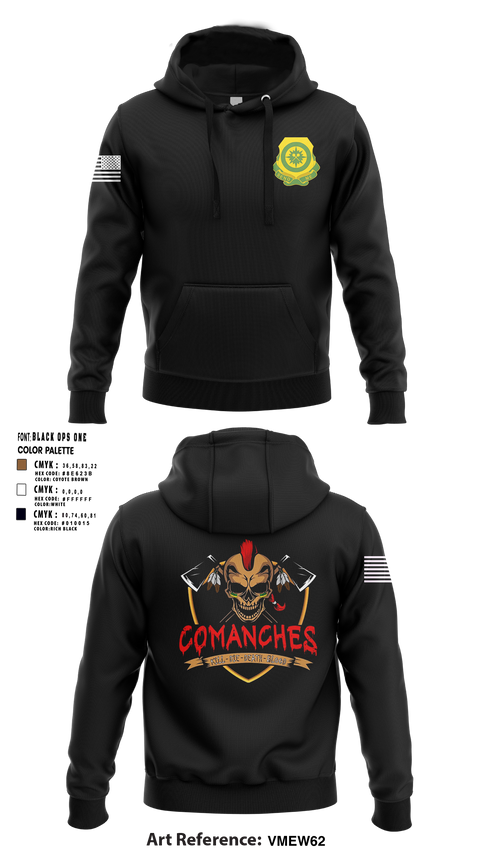 Hoodie, C Co., 795th MP BN, Army, Teamtime, Team time, sublimation, custom sports apparel, team uniforms, spirit wear, spiritwear, sports uniforms, custom shirts, team store, custom team store, fundraiser sports, apparel fundraiser